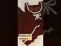 #beautiful velvet suit design #simple #fashion#mahroon suit design#shorts#diy