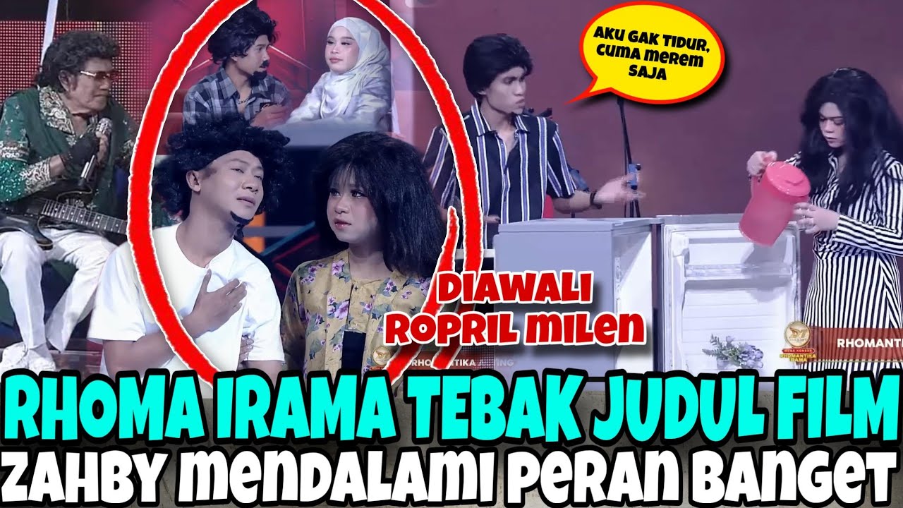 ZAHBY PALING MENJIWAI MENJADI RHOMA & PASANGANNYA.. - RHOMA IRAMA BANGGA SAMA GENERASI PENERUSNYA