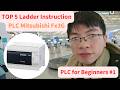 Top 5 Ladder Instruction for PLC Mitsubishi , Basic Instruction , #plc_programming