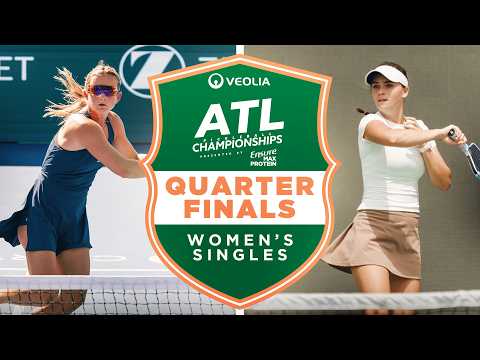 Kate Fahey v Sahra Dennehy at the Veolia Atlanta Pickleball Championships