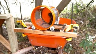 DIY Compost Sifter / Trommel -- From Reclaimed Materials!