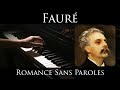 Faure - Romance sans paroles, Op. 17, No. 3