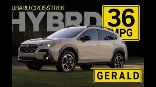 2026 Subaru Crosstrek Limited hybrid option 37  -  36 MPG  up to 600  Miles RANGE #GeraldSubaru