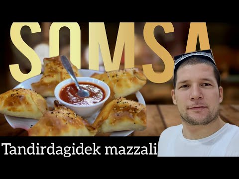 OSON SOMSA TAYYORLASH. САМСА ДАМАШНЯЯ в ДУХОВКЕ