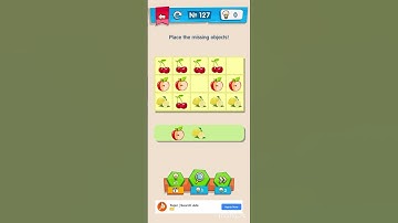 IQ Boost Level 127🎉place the missing objects! #games #iq #braingames #trending #gaming #iqboost #