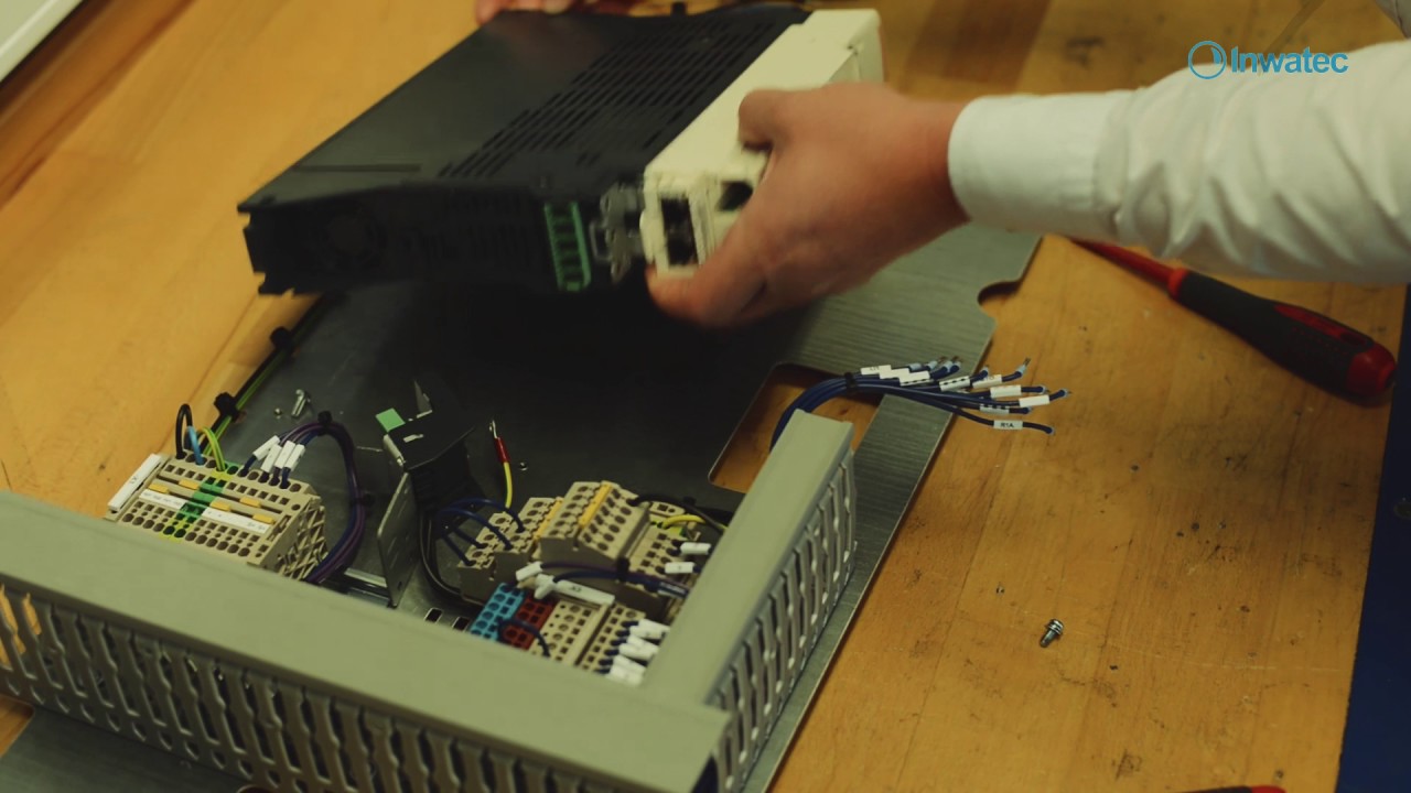 Inwatec Tutorial How to exchange the power inverter on any machine