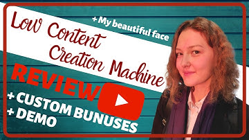 Low Content Creation Machine Review ⚠️WARNING⚠️FREE BONUSES [ Low Content Creation Machine Review]