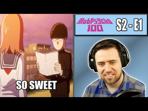 MOB GETS A GIRLFRIEND? - Mob Psycho 100 II Episode 1 - Rich Reaction