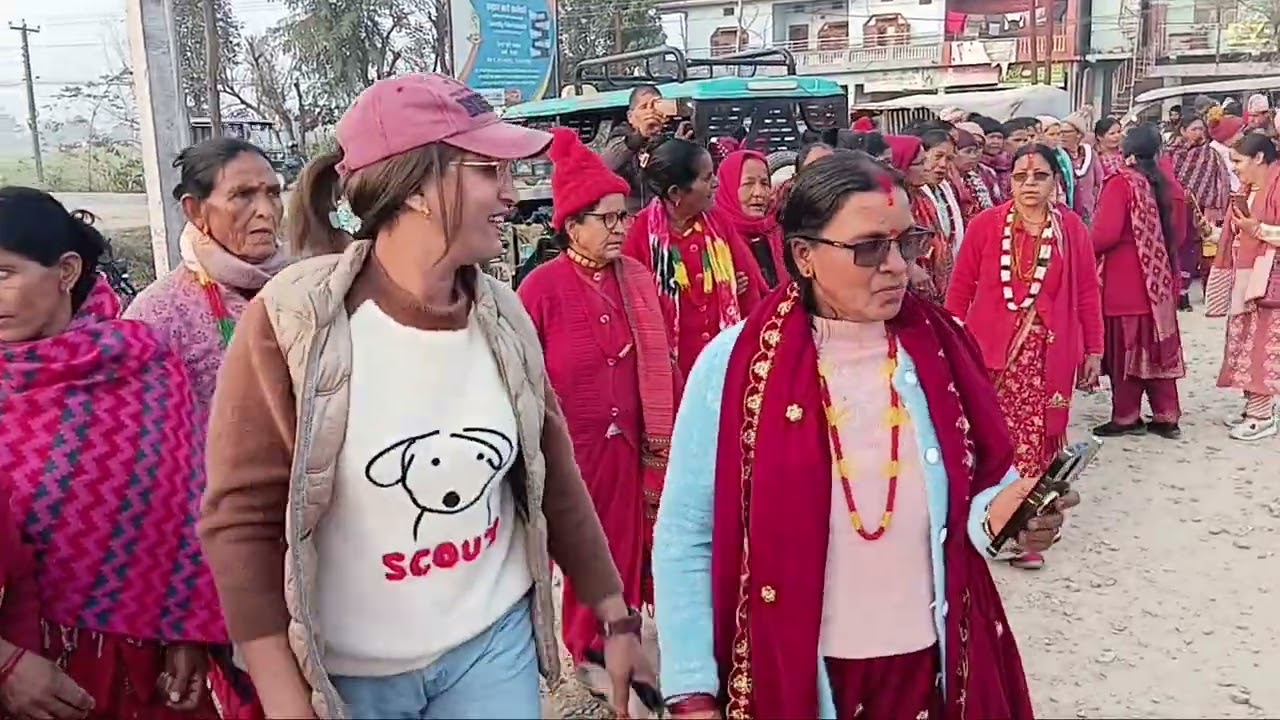 आज मिती 2082/10/23 गते भल्का हाटबजार महिला दिदिबहिनी भव्य रतौली 