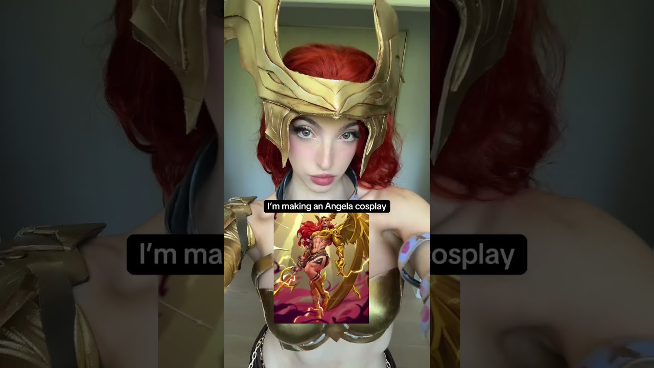 ANGELA FROM MARVEL RIVALS COSPLAY #marvelrivals #angela #cosplay #gymgirl