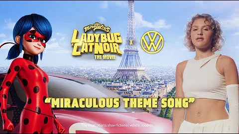 Miraculous Ladybug I Theme Song Music Video 🐞🐞ft. Lou I Volkswagen Electric Hero Cars