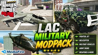 LAC - Fighter Jet, Attack Helicopter, ARMY Truck Mod | Los Angeles Crimes Military Mods Pack 🪖  screenshot 5