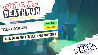 Roblox DeathRun Glitches [Ice Cavern Safe Spot]