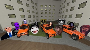 Too Much Nextbots chase me in Liminal Hotel Part 51