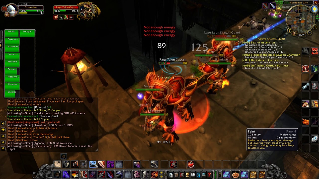 How to quickly get from UBRS to LBRS