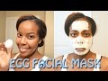 How To: Remove Blackheads and Tighten Pores - Egg Facial Mask