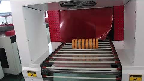 masking tape accordion sleeve shrink packaging machine of width 24mm x 12pcs