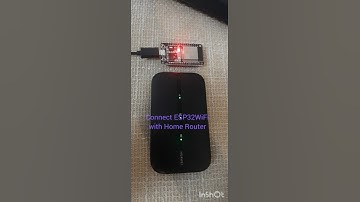 1 min to Connect ESP32WIFI With Home Router in 2 steps #diy #arduino #wifi #esp32