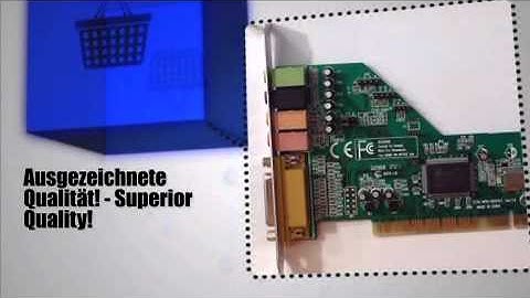 PCI-Soundkarte CMI8738 LIN/C_LFE   [10133] - m-ware.de