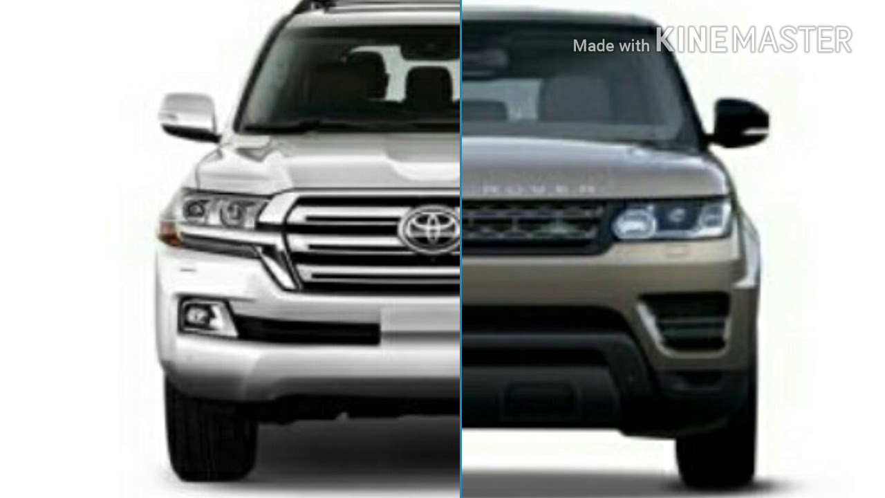 Toyota Land Cruiser vs Land Rover Range Rover sport off road challenge. OFF ROAD COMPAROS. YouTube
