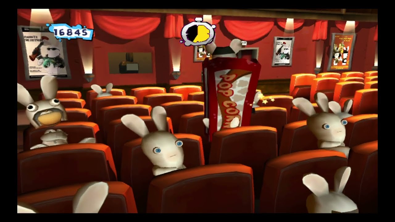 27,270 points - Dial R For Rabbid (Easy Mode); Rayman Raving Rabbids 2
