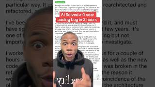 AI Solved A 4 Year Bug in 2 HOURS!!
