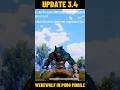 werewolf in pubg Mobile #pubgmobile #bgmi #shorts Upadte 3.4