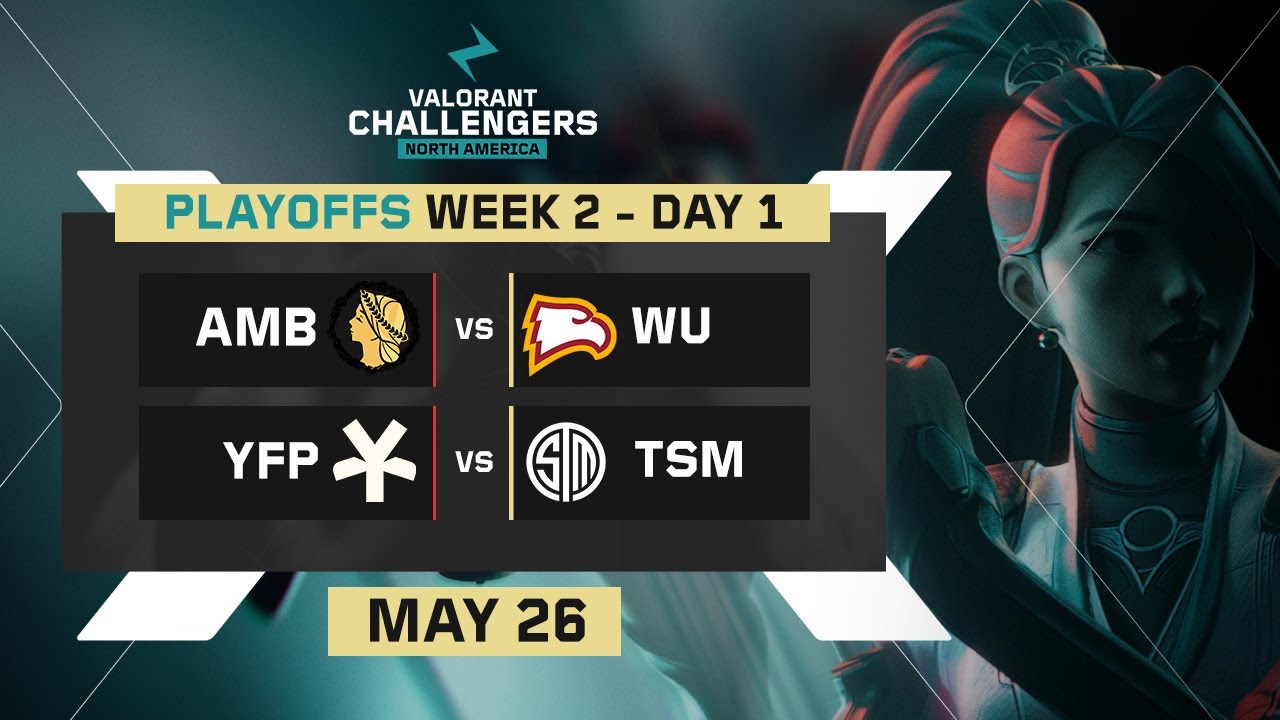 TSM vs YFP | VALORANT Challengers NA | W8D1 | Lower Bracket Quarterfinals