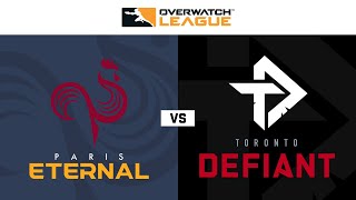 Paris Eternal vs Toronto Defiant | Week 24 | NA Day 3