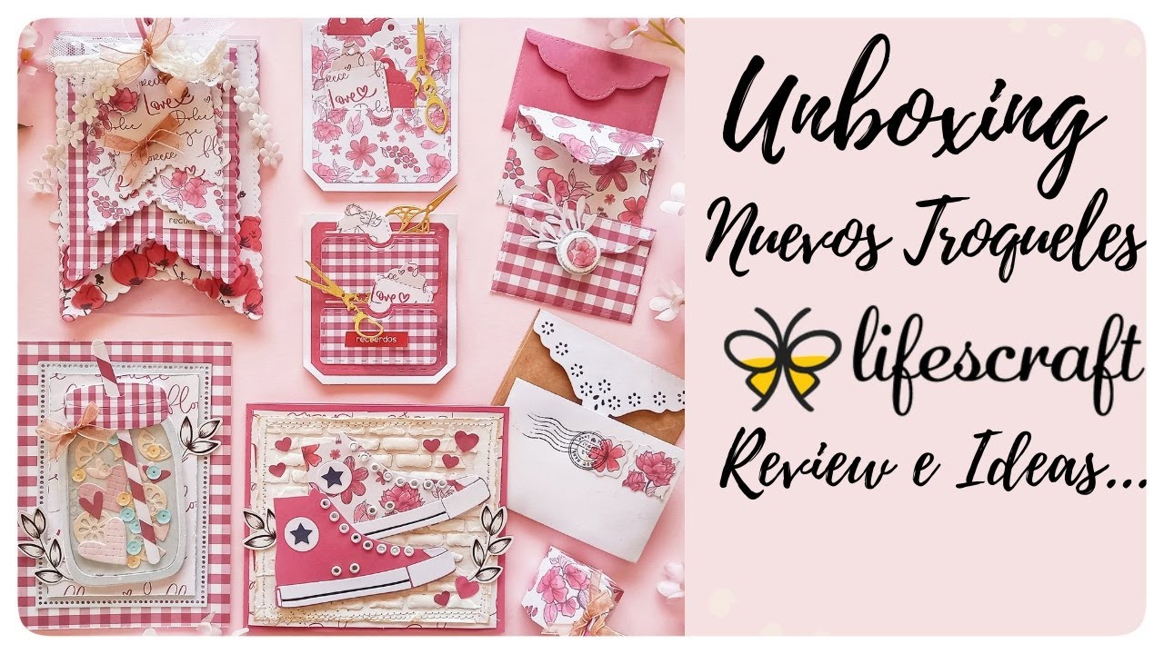 👉🏻 ¡Pongo a prueba los TROQUELES para Scrapbooking de LIFESCRAFT! ¿Funcionan bien?