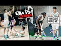 Usa vs china epic streetball game got heated  ballislife vs 361