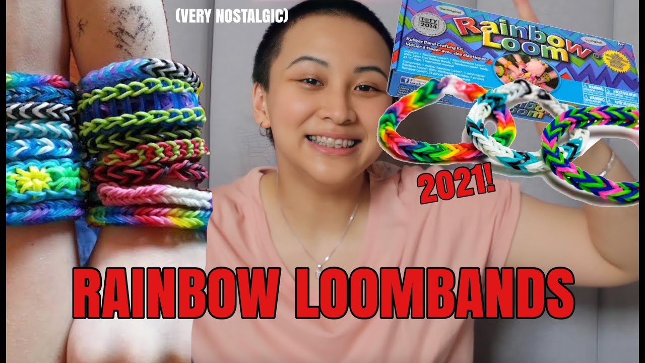 Making Rainbow Loom Bands in 2021 (VERY NOSTALGIC) YouTube