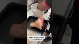 Home made Ham ~ how to inject brine
