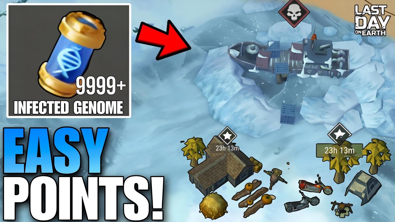 GET INFINITE INFECTED GENOMES EFFICIENTLY!(COMPLETE YOUR DAILY TASKS!) - Last Day on Earth:Survival
