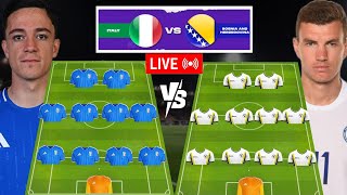 ITALY VS BOSNIA HEAD TO HEAD PREDICTED LINEUPS ♦️ 2026 FIFA WORLD CUP EUROPEAN PLAY OFF FINAL