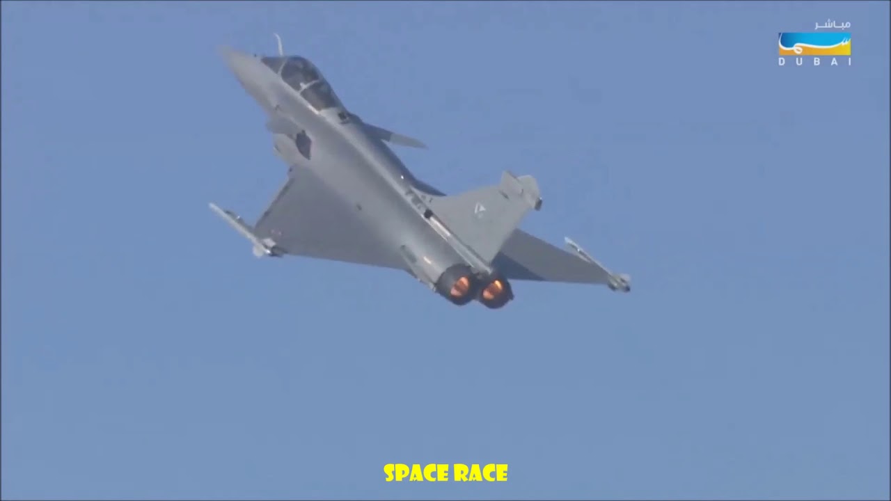 Dassault Rafale Aerial Demo At Dubai Airshow 2017