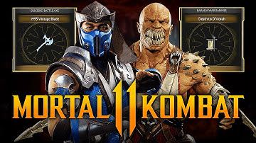 Mortal Kombat 11 - NEW Krypt Event for Sub-Zero & Baraka w/ Rare Kombat League Gear! (Event #33)