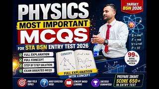 PHYSICS MCQs BSN NURSING ENTRY TEST 2026