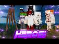 MINECRAFT HEROSI [#80] - NOC POTWORÓW!!?😱🤡🐈‍⬛