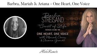 Download Lagu Barbra Streisand with Mariah Carey \u0026 Ariana Grande - One Heart, One Voice | Reaction | TIMELESS MP3