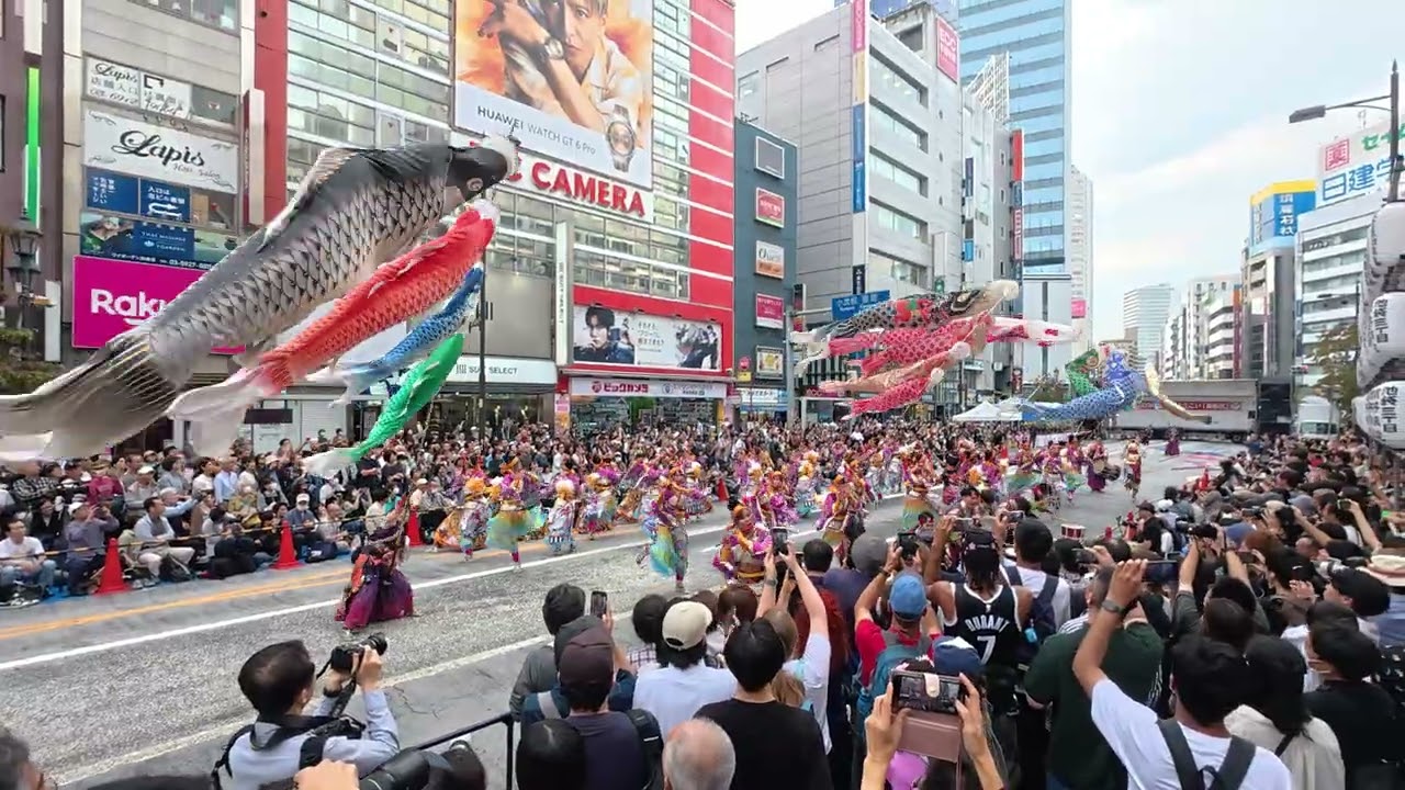 【4K】 倭奏　東京よさこい　アゼリア通り会場 20251012
