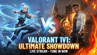🎯 Valorant 1v1 Duels | Who’s the Better Shot? 🔥 | Live Match 🖤