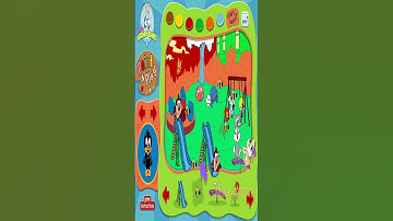 Baby Looney Tunes Paint & Play Flash Game Gameplay