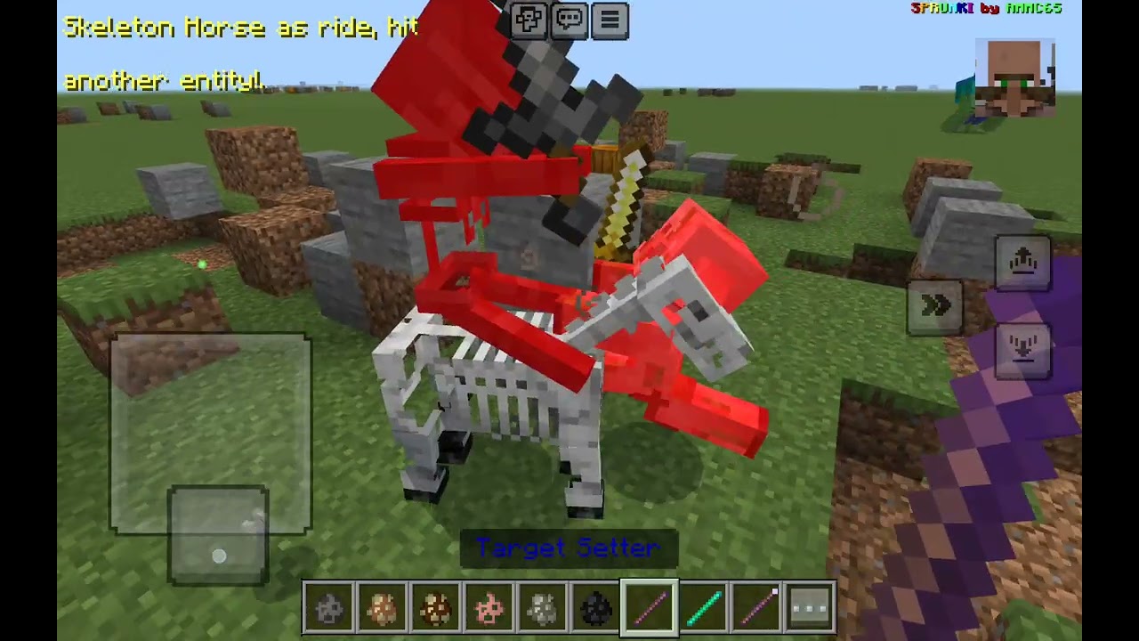 Wither skeleton horseman vs all mobs