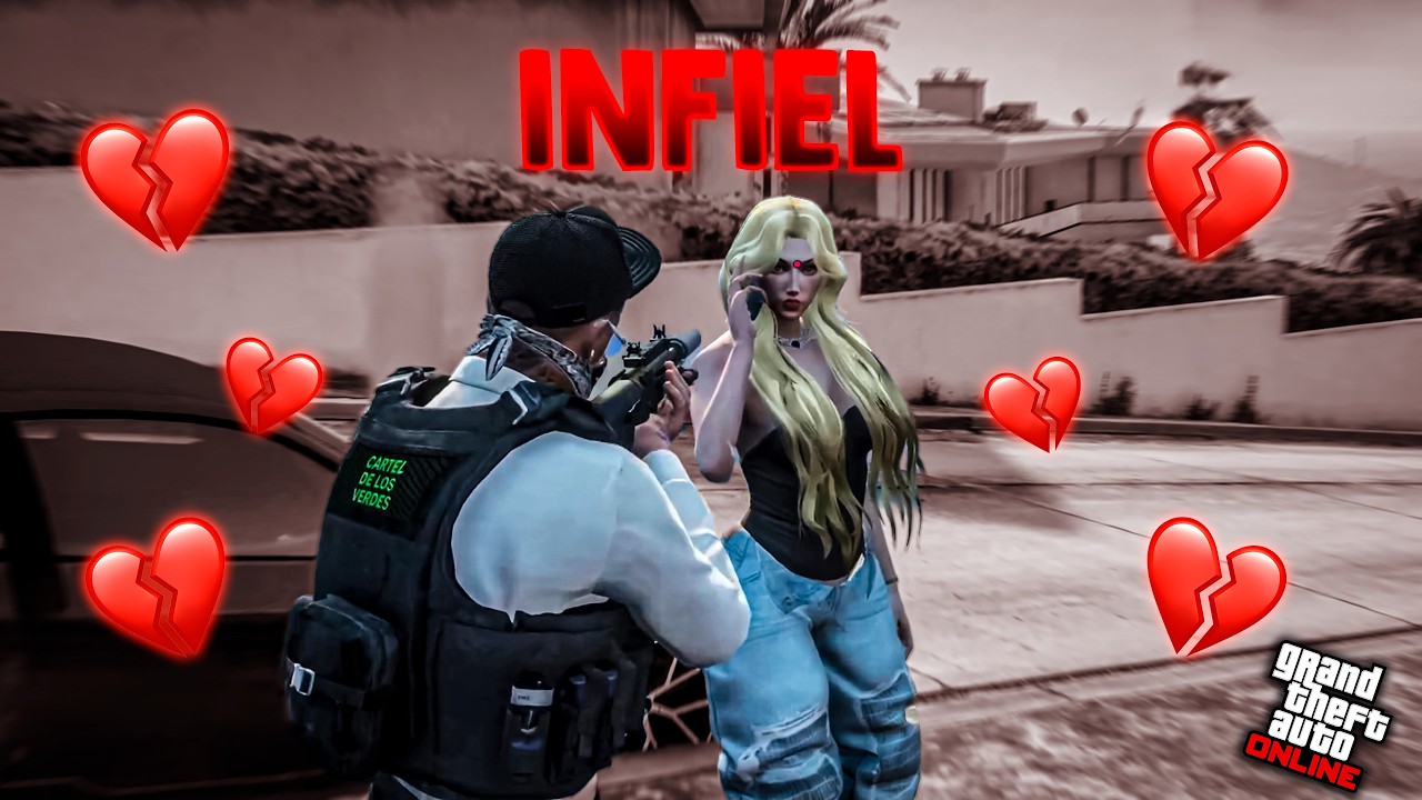 Mi NOVIA me FUE INFIEL con MI MEJOR AMIGO en GTA5 RP