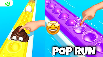 Pop Run 3D All Levels Android Gameplay Walkthrough HD Level 1-3