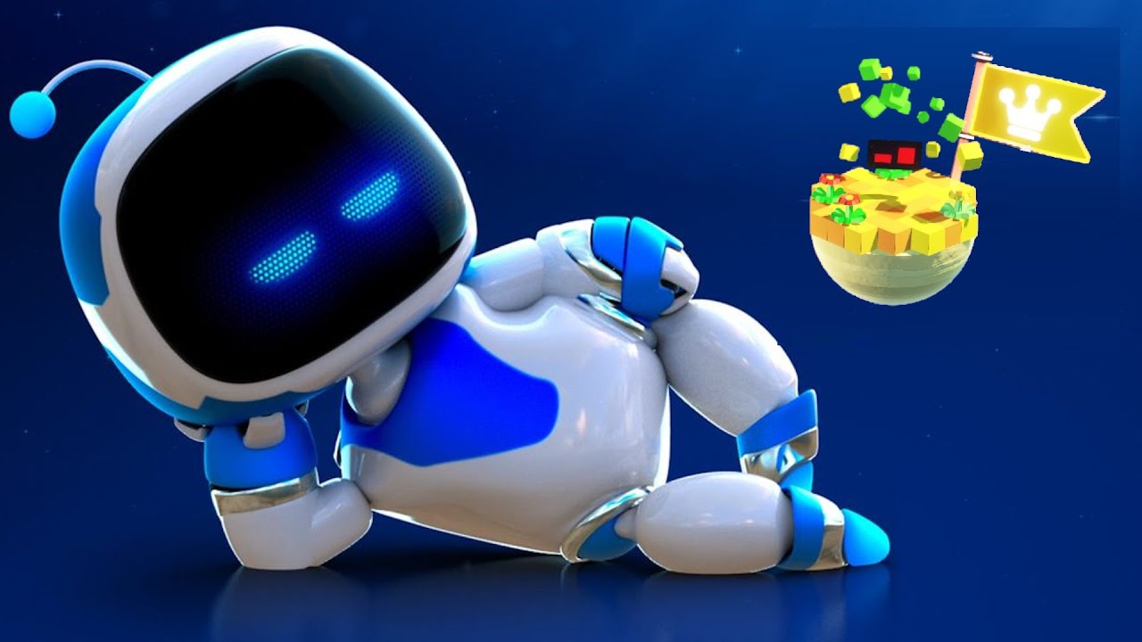 ASTRO BOT (PS5) - Ретроразгром 1 / Retro Rampage 1 lvl