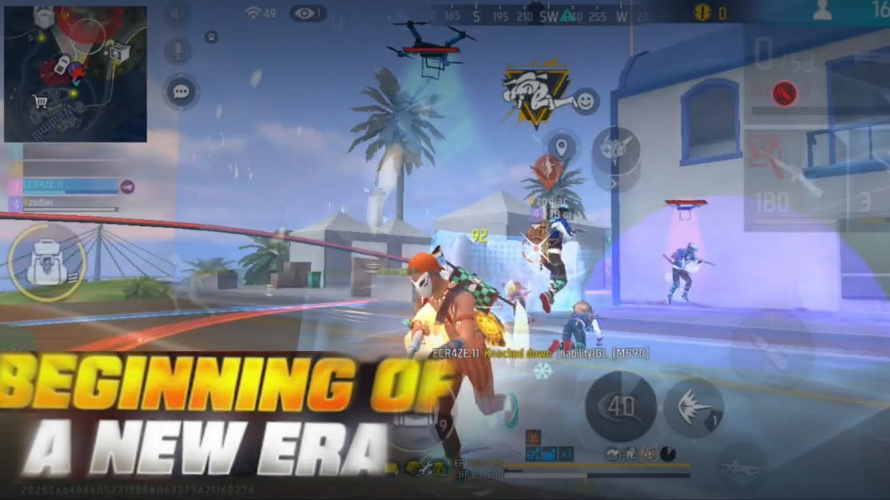 Young King 👑🔥 | 15 Year Old 2 Finger Monster in Free Fire Tournament 💀