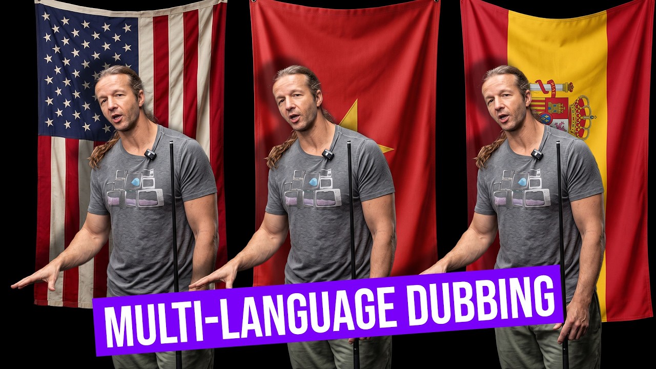 FAST Video Voice Dubbing in Multiple Languages with ElevenCreative
