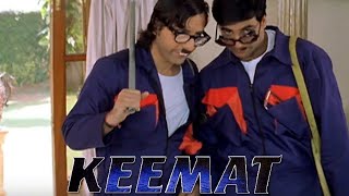 Best Comedy Scenes Of Keemat | Akshay Kumar, Saif Ali Khan, Raveena Tandon, Sonali Bendre